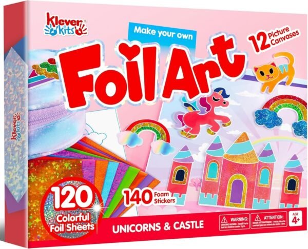 Klever Kits Foil Art Kit for Kids