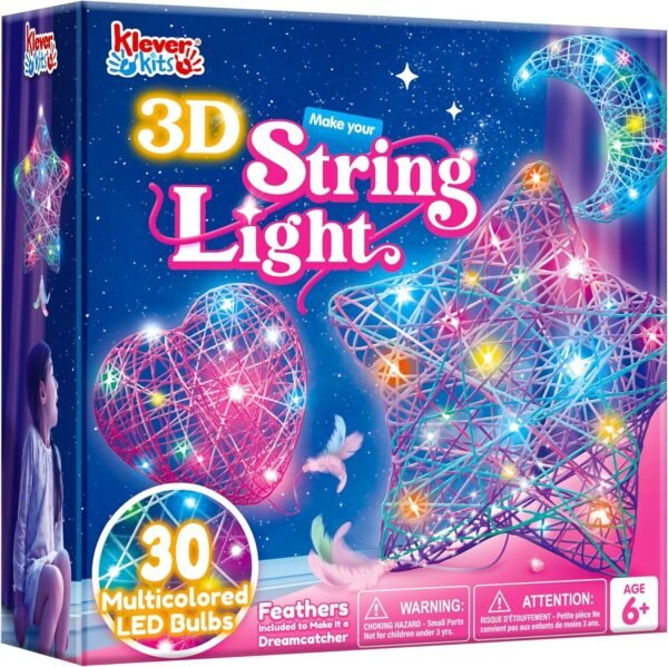 Klever Kits 3D String Art Kit